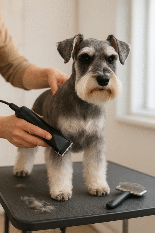 HOW TO GROOM A MINI SCHNAUZER