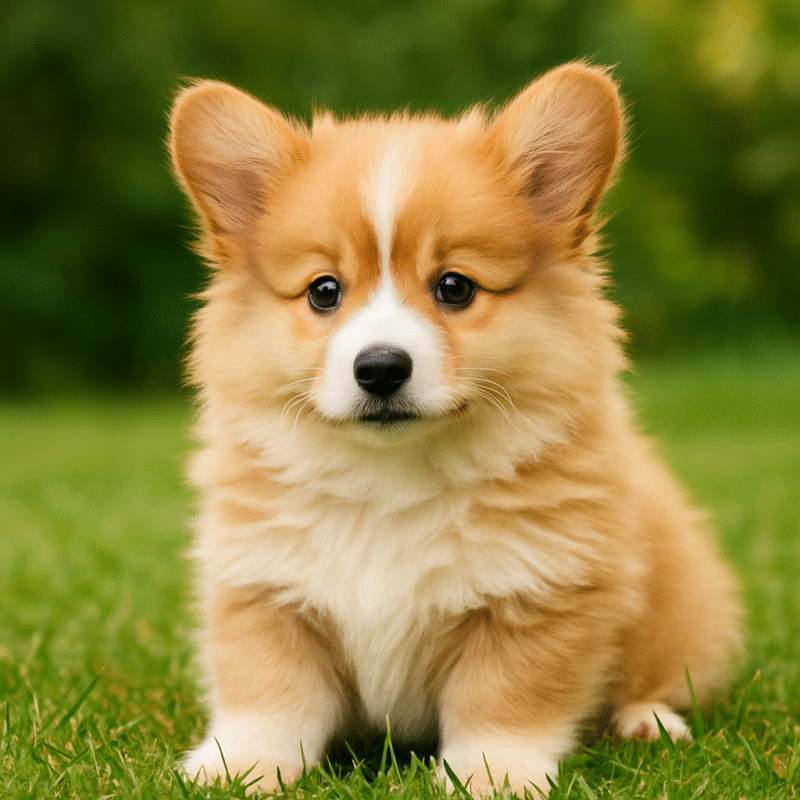 FLUFFY CORGI PUPPY