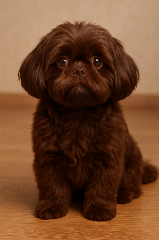 CHOCOLATE SHIH TZU